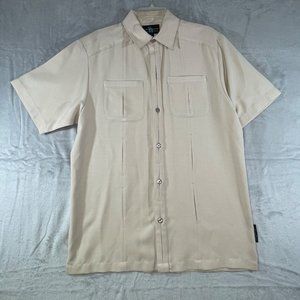 Steve Harvey mens size medium Celebrity Edition Linen Blend Shirt